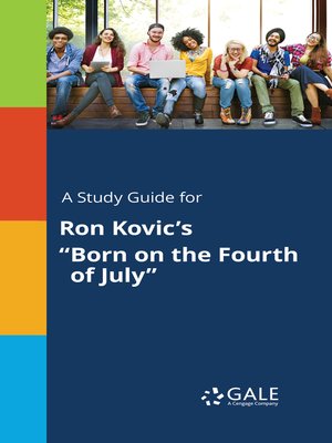 cover image of A Study Guide for Ron Kovic's "Born on the Fourth of July"